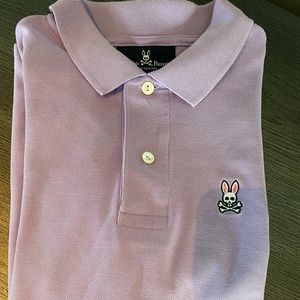 Psycho Bunny Men's lavender sz S / 4